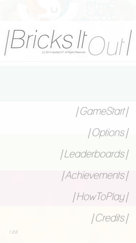 #2. BricksItOut (iOS) 由: SUNGHYUN LEE