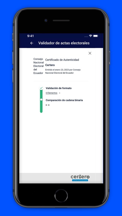 Actas 2023 CNE Screenshot