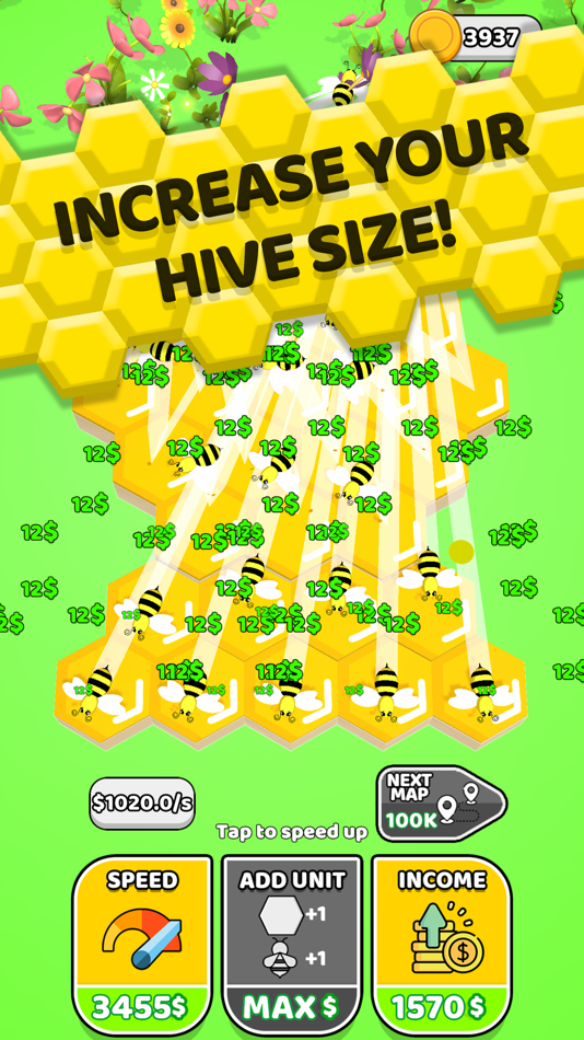 #1. Clicker Bee Hive (iOS) 由: Alp Gurbuzer