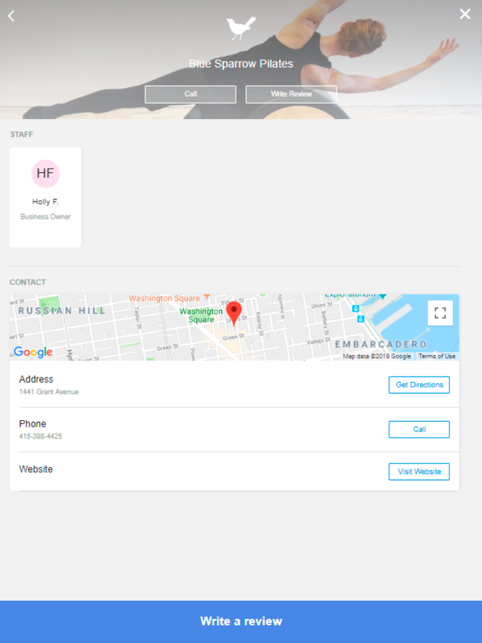 Blue Sparrow Pilates