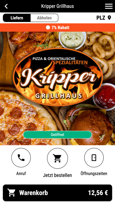 Kripper Grillhaus Screenshot
