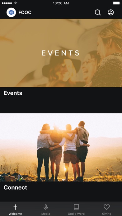 Faith Christian Outreach Screenshot