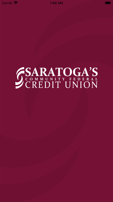 Saratoga’s Credit Union Screenshot