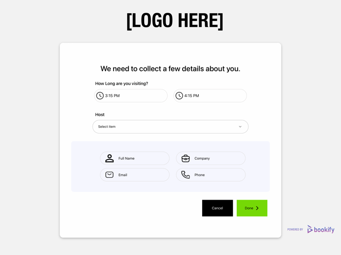 Bookify Visitor Management