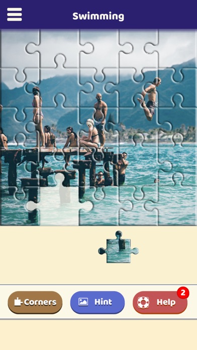 Swimming Puzzle Screenshot