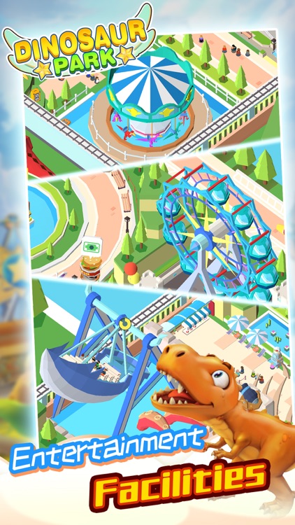 Dinosaur Park：Building Games screenshot-3