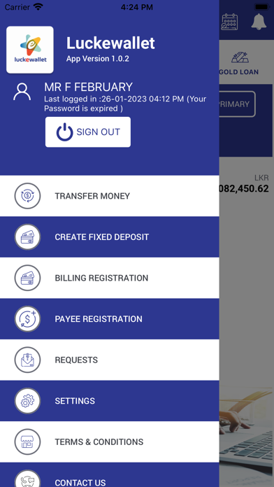 Asia Asset Luckewallet Screenshot