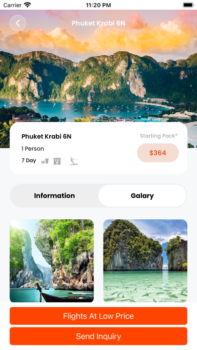 Low Cost Travel Screenshot