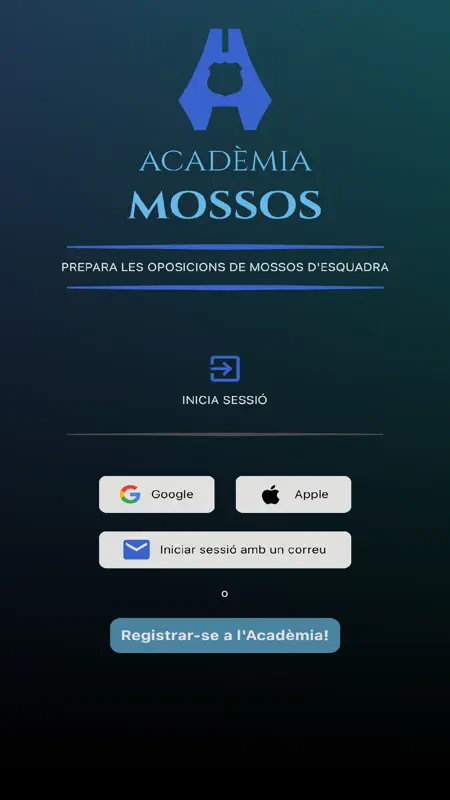 Acadèmia Mossos - Oposicions screenshot 1 of 9
