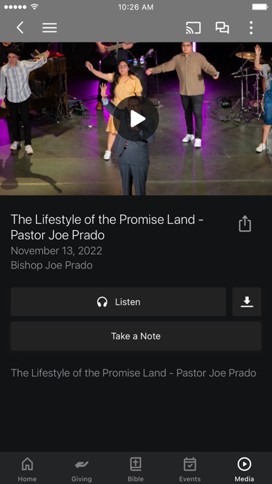 EPA Apostolic Church Screenshot