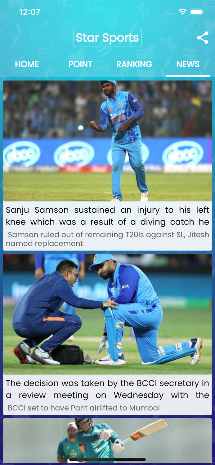 Star Sports - Cricket Live