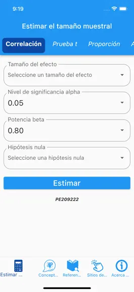 Game screenshot Calculadora Muestral mod apk