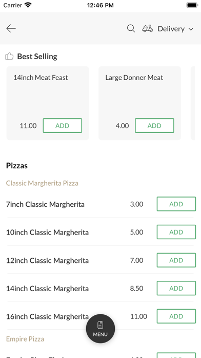 Empire Pizza Liverpool Screenshot