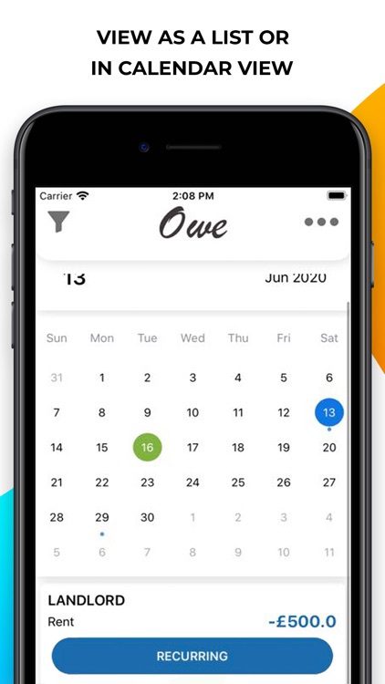 Owe: Debt Tracker & Planner