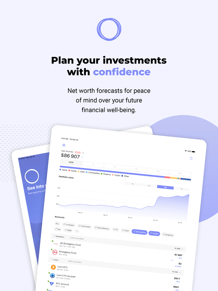 Simfolio - Financial Planner