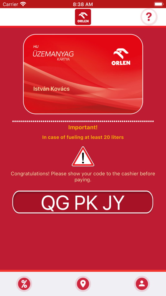 #2. ORLEN (iOS) Podle: VemSoft Muszaki-fejleszto es Szolgaltato Kft