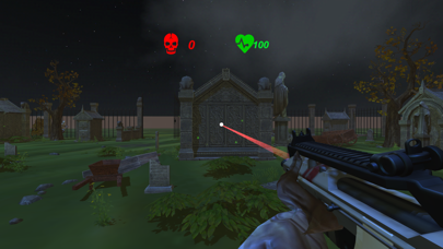 Graveyard Shift Virtual Reality Simulation of an Apocalyptic Undead Zombie Assault Screenshot 1