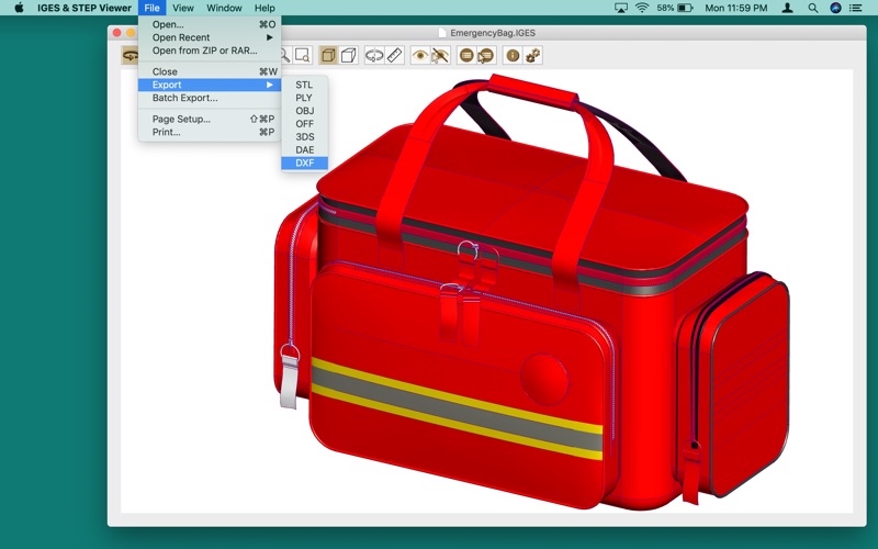 Screenshot #2 pour IGES & STEP Viewer