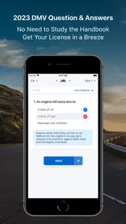dmv written test iphone screenshot 4
