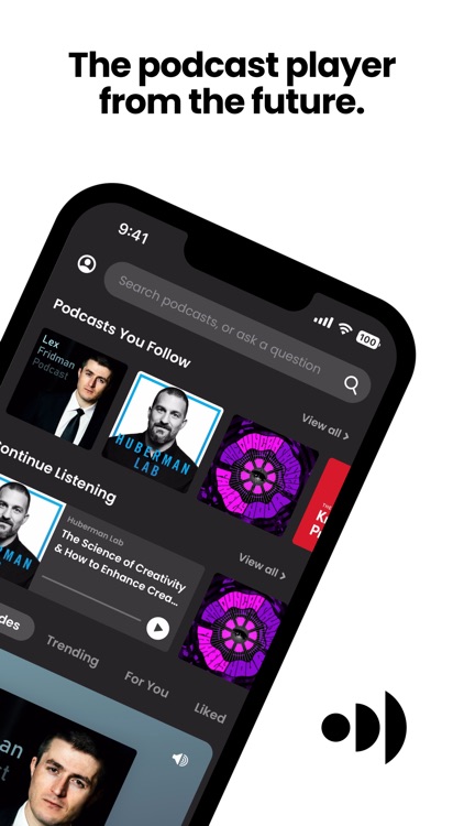 Fathom Podcast Player