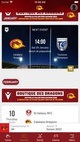 Game screenshot Dragons Catalans apk