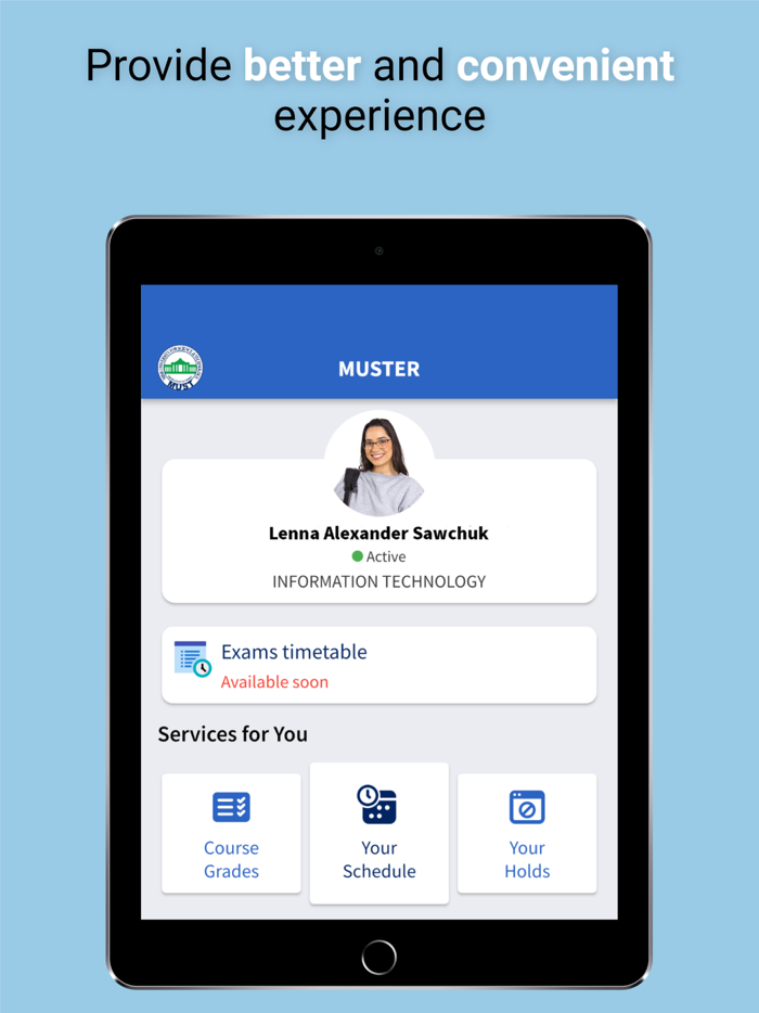 MUSTER  MUST University