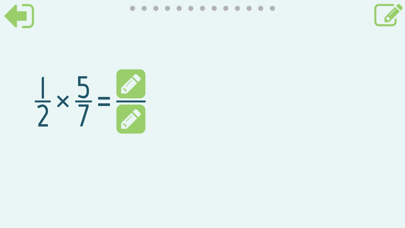 Screenshot #3 pour MathShot Multiplying Fractions