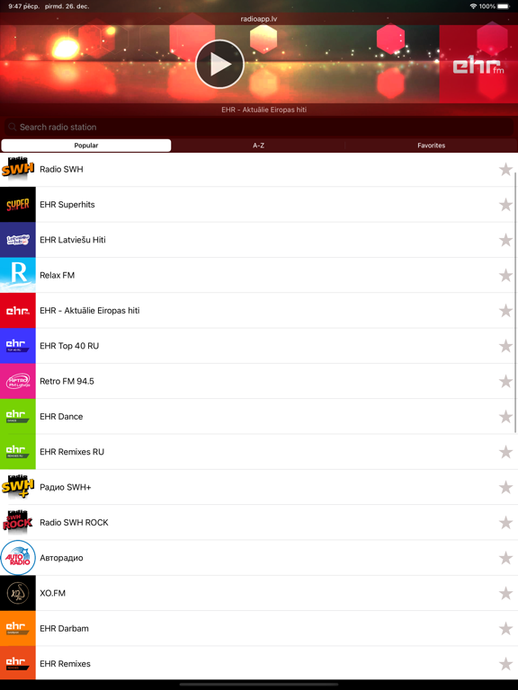 Screenshot #4 pour Radio LV