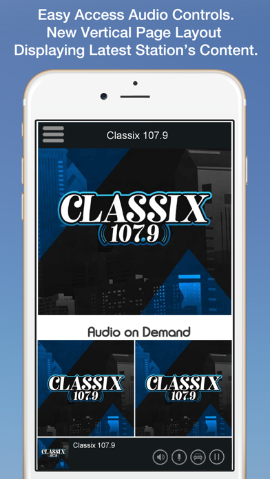 Classix 107.9 screenshot 2