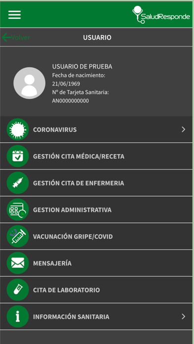 Salud Responde Screenshot