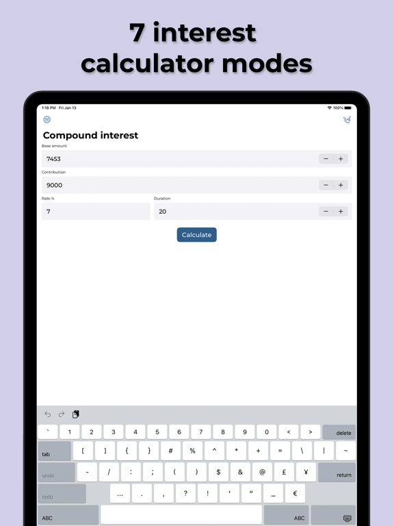 The Percent Calculator