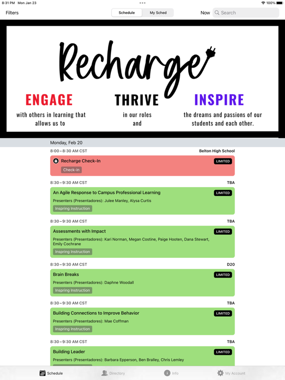 App screenshot
