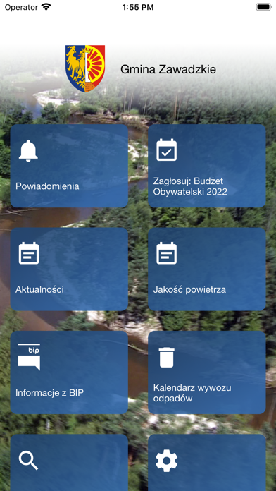 Gmina Zawadzkie Screenshot