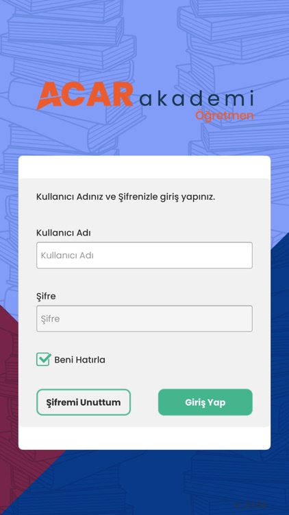 Acar Akademi Öğretmen