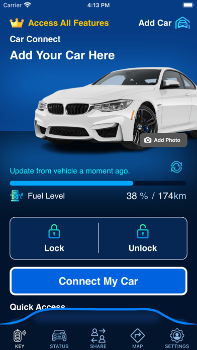 Car Play Connect: Digital Key Screenshot