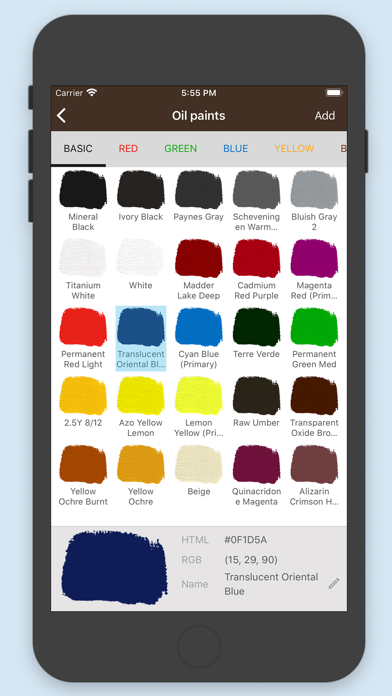 Real Color Mixer Screenshot