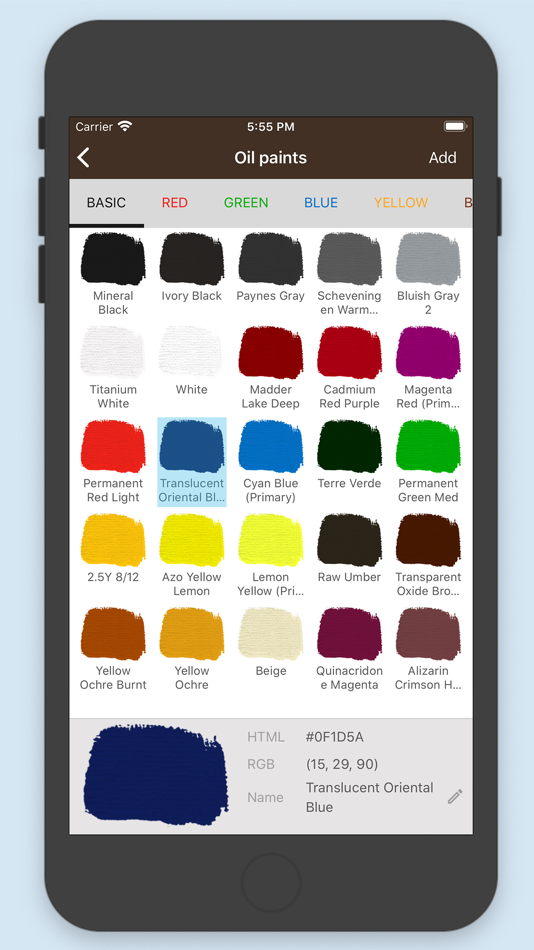 #5. Real Color Mixer (iOS) 由: Maciej Wilanowski