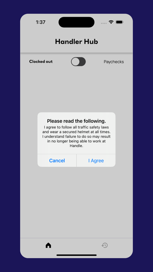 #3. Handle Courier App (iOS) 由: Handle Delivery