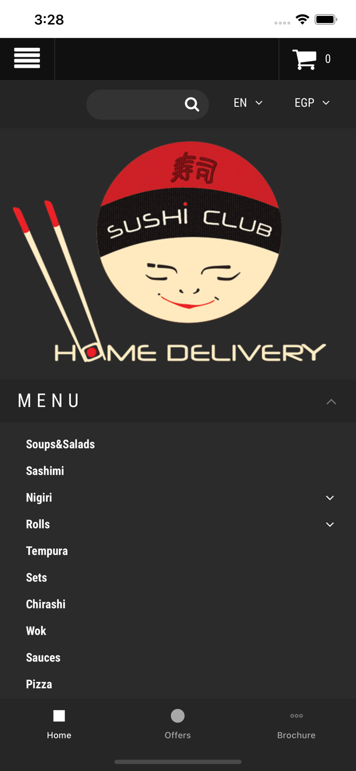 Sushi Club App