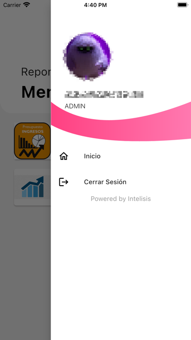 Reportes Móvil Screenshot