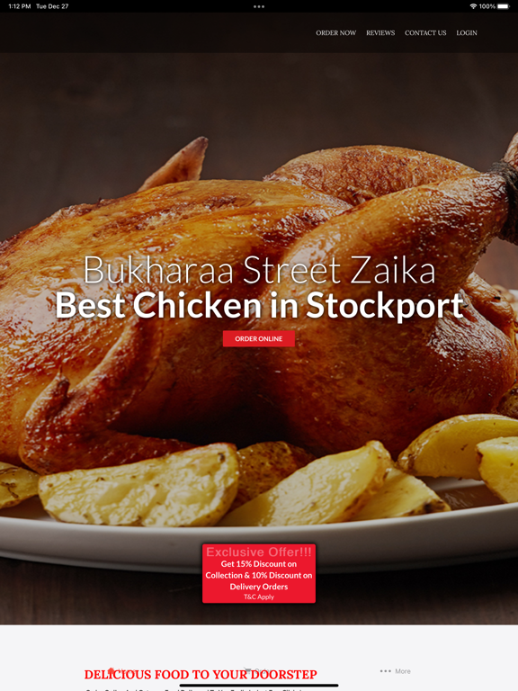 Screenshot #4 pour Bukharaa Restaurant