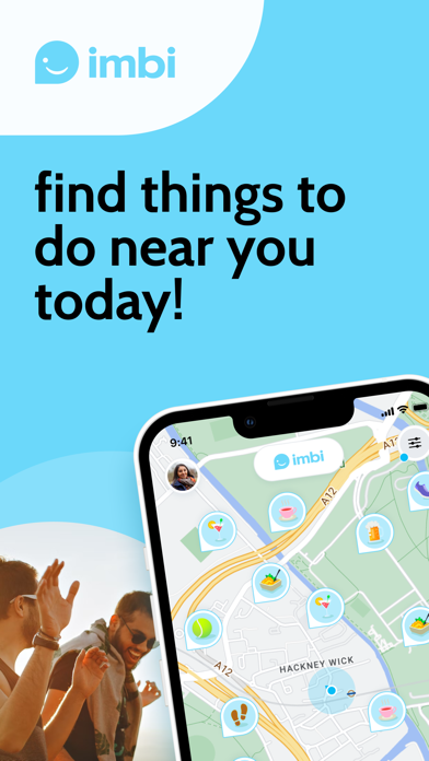imbi: spontaneous meet ups Screenshot 1 - AppWisp.com