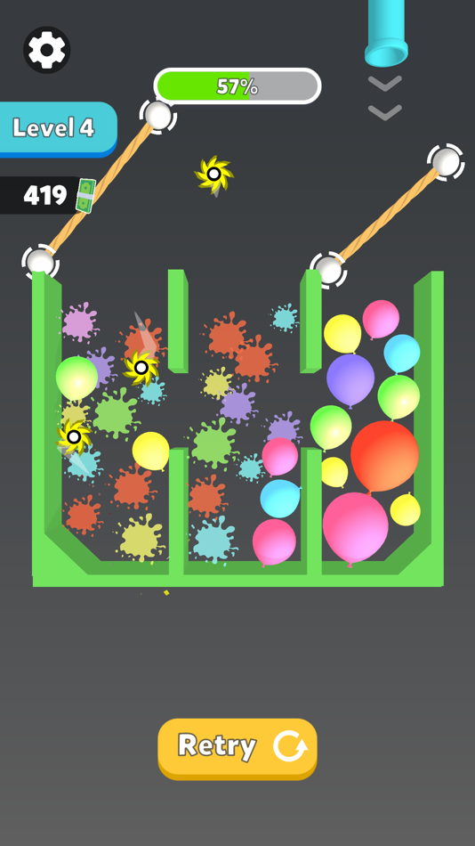 #5. Pop With Ropes (iOS) 由: Ahmet Ikbal Adlig