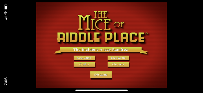 The Mice of Riddle Place Izzy