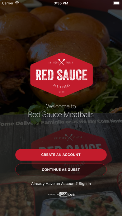 Red Sauce Meatballs Screenshot