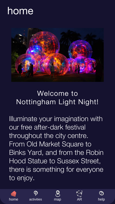 Nottingham Light Night Screenshot
