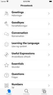 learn swedish - for beginners iphone screenshot 1