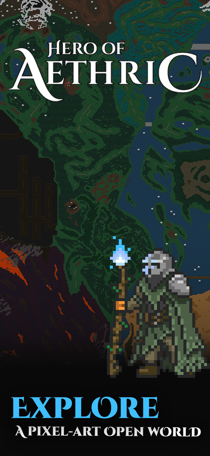 Hero of Aethric 8 Bit Fantasy