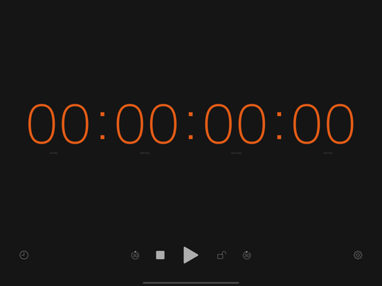 TimeCode Generator iPad app afbeelding 4