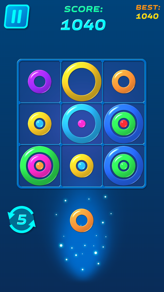 #1. Color Rings: Match Puzzle (iOS) 来自: Alexander Maslennikov